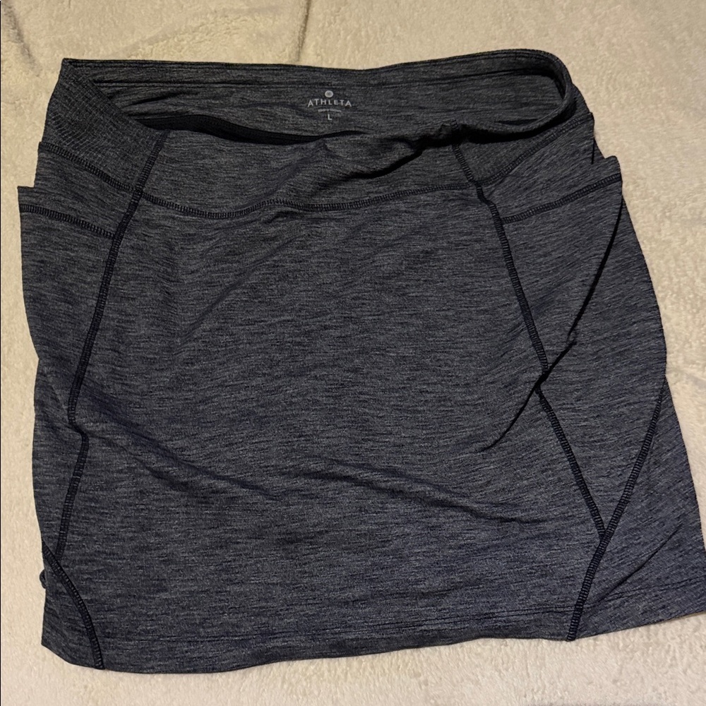 Athleta Charcoal Mini Skirt